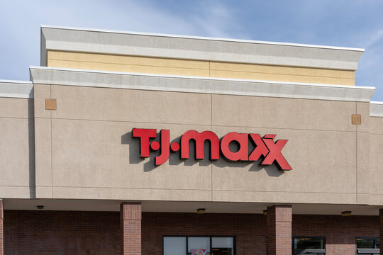 A T.J. Maxx store in Salt Lake City, Utah, USA, May 12, 2023.
TJ Maxx is an American department store chain. 