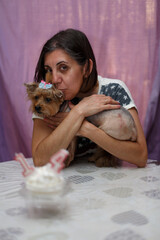 Love in Bloom: Celebrating Pet's Birthday with a Kiss