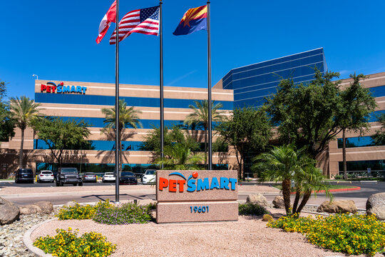 PetSmart headquarters in Phoenix, AZ, USA, May 25, 2023. PetSmart is a privately held American chain of pet superstores.