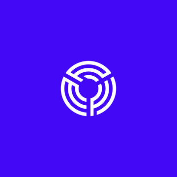 efp inisial logo for photography and other business