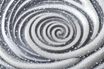Fototapeta na wymiar black and white spiral background