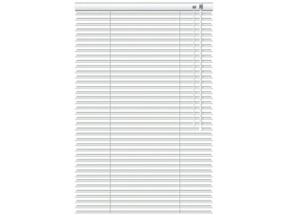 開いた白いブラインド　背景壁紙