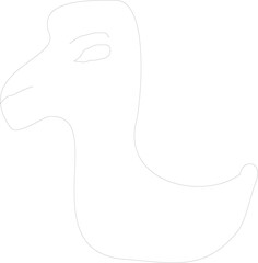 human head anatomy sketch