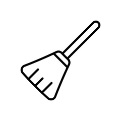 Broom icon vector design templates simple and modern