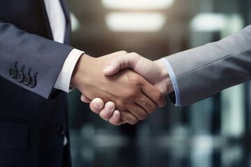 Businessman business cooperation corporate deal person greeting teamwork partnership success hands handshake meeting