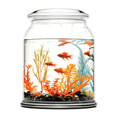 Fishbowl Aquarium Isolated