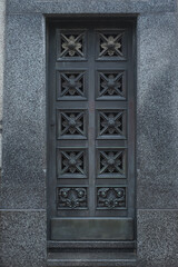 Mausoleos del cementerio de recoleta  -  Buenos aires argentina