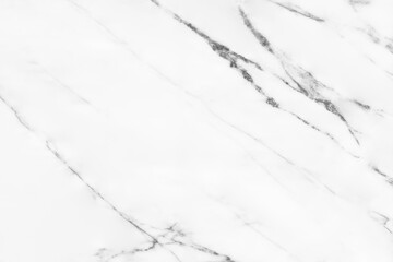 White marble texture with natural pattern for background or design art work.