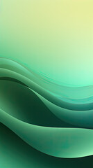 Green Vertical Curvy Abstract Waves Wallpaper Minimalist Background App Backdrop Online Banner Web Graphic