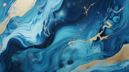 abstract blue background generated by AI tool 