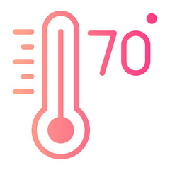 seventy gradient icon