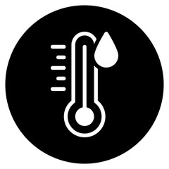 hot water glyph icon