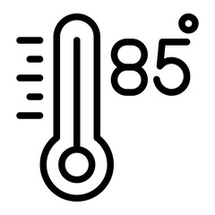 eightyfive line icon