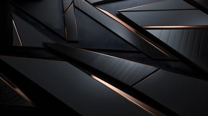 Metal and carbon abstract background for wallpaper AI generative