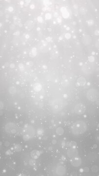 Magical Lights of Glittering Stars Descending. This is a background animation compatible with vertical flip and loop playback.