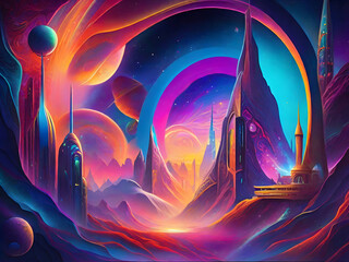 Dive into the colors of the cosmos! 🌌🎨