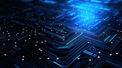 Smart industry concept. Automation and data exchange in manufacturing technologies.