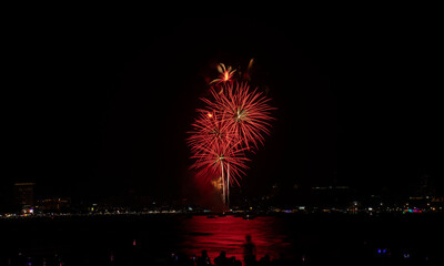 A firecracker is a small explosive device primarily designed to produce a large amount of noise.