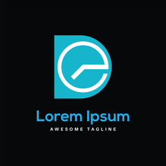 DO Letter Logo Design Free Icon