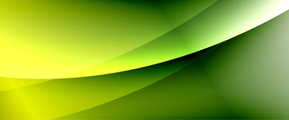 Dynamic flowing waves on gradient color background. Vector illustration For Wallpaper, Banner, Background, Card, Book Illustration, landing page