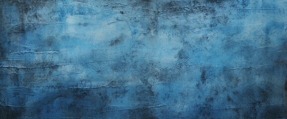 Fototapeta na wymiar Closeup of rough blue textured grunge background