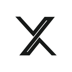 letter yx logo