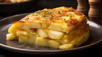 Layers of a Spanish Omelette