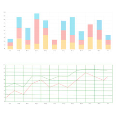 Bar chart of success, Business Analytics, Analytics, Bar, Chart of growth, 