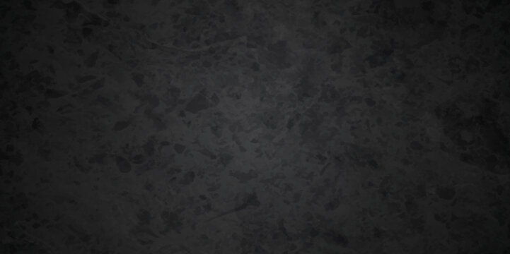 Abstract black distressed Rough texture grunge concrete background. Textured dark stone black grunge background, old grunge background. Chalk board and Black board grunge backdrop background. © armans