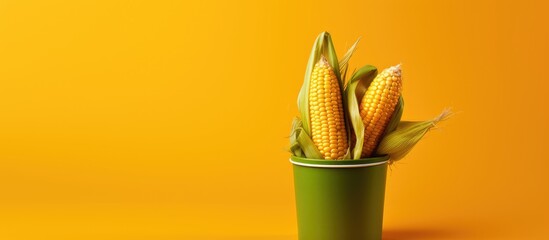 Corn Delight: Freshly Picked and Perfectly Served in a Hand-Held Cup