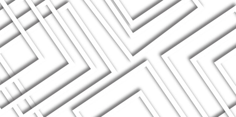 Abstract white geometric square pattern grey white abstract stripe background Seamless abstract technology diamond background shine and layer element vector for presentation ,wallpaper, design.