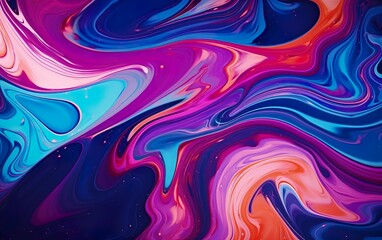 Liquid marbling paint fluid texture background