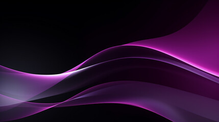 purple wave background with flowing wave lines. Futuristic technology concept. digital dynamic elegant flow, technology concept for web, poster, card print design template.