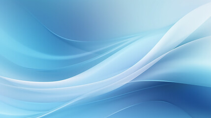 abstract light blue wave smooth background.