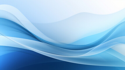 abstract light blue wave smooth background.