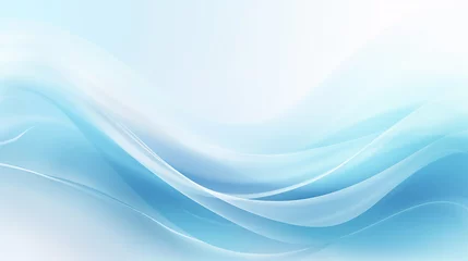 Poster abstract light blue wave smooth background. © Nenone