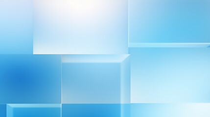 blue light and shade creative background. Blue technology square business background with motion gradient blue light effect.