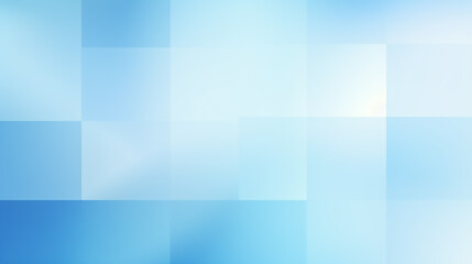 square geometric pattern blue light background. 