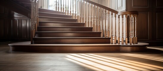 staircase made of wood