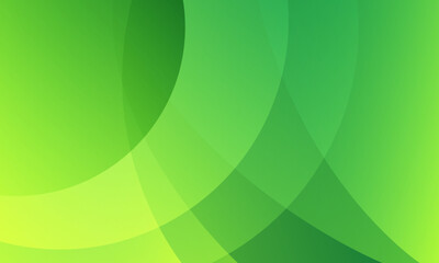 Abstract green background with lines. Vector illustration
