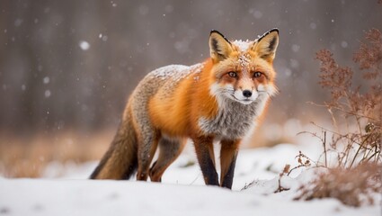 red fox vulpes