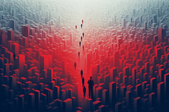 Poster design for overpopulation