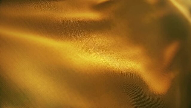Waving golden luxury flag. Luxury gold background. 