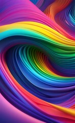 Abstract multicolored textured background. AI