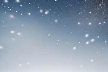 Fototapeta na wymiar Falling snow background. Horizontal composition