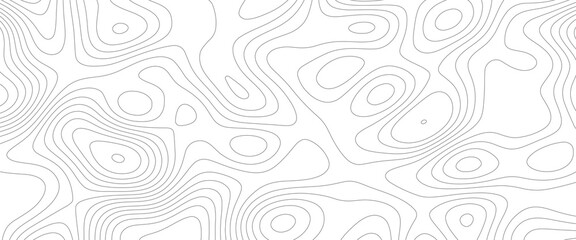 Abstract topographic contours map background, Topography map background. Vector geographic contour map.