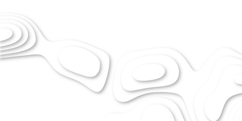 Abstract white papercut background 3d realistic design use for ads banner and advertising print design vector.	