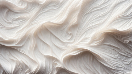 A white paper texture background, slightly creased along the edges, crafted through the artistry of Generative AI, presenting a unique and nuanced textural composition.