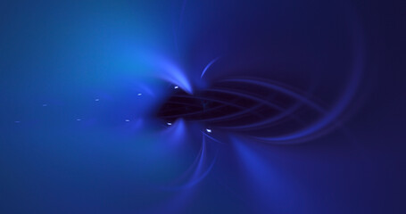 3D manual rendering abstract technology fractal background