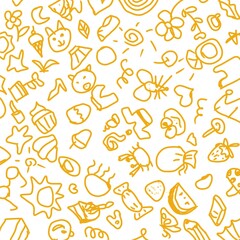 seamless pattern with shapes
